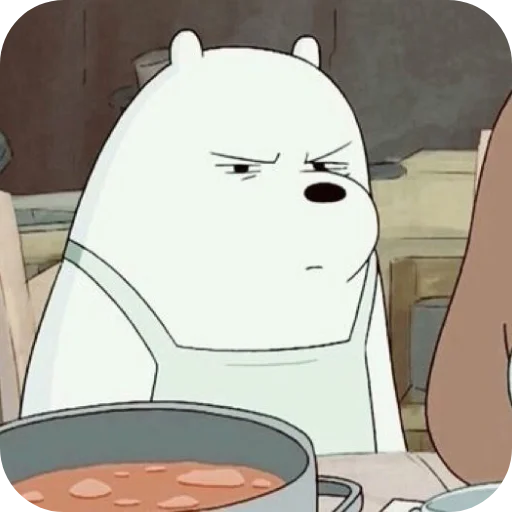 👄 Стикер «We Bare Bears» для Telegram