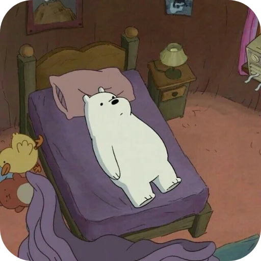 🛌 Стикер «We Bare Bears» для Telegram