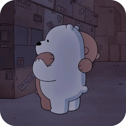 🫂 Стикер «We Bare Bears» для Telegram