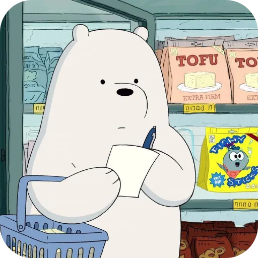 📖 Стикер «We Bare Bears» для Telegram