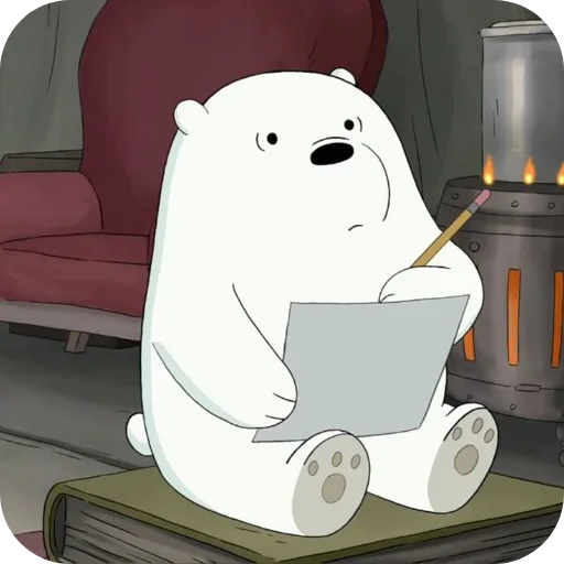 🐶 Стикер «We Bare Bears» для Telegram
