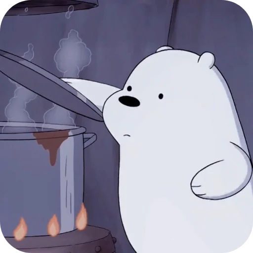 🐱 Стикер «We Bare Bears» для Telegram