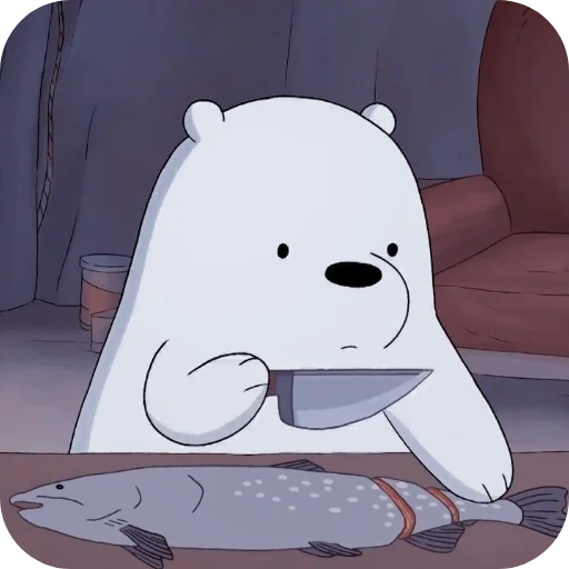 👄 Стикер «We Bare Bears» для Telegram