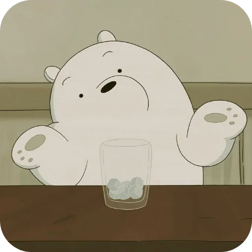 🤷‍♂ Стикер «We Bare Bears» для Telegram