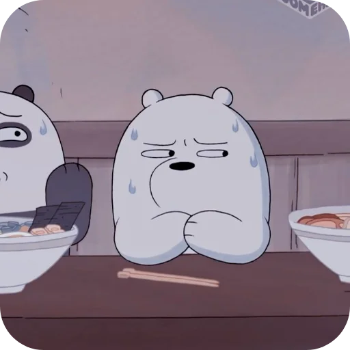 🐱 Стикер «We Bare Bears» для Telegram