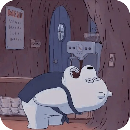 📖 Стикер «We Bare Bears» для Telegram