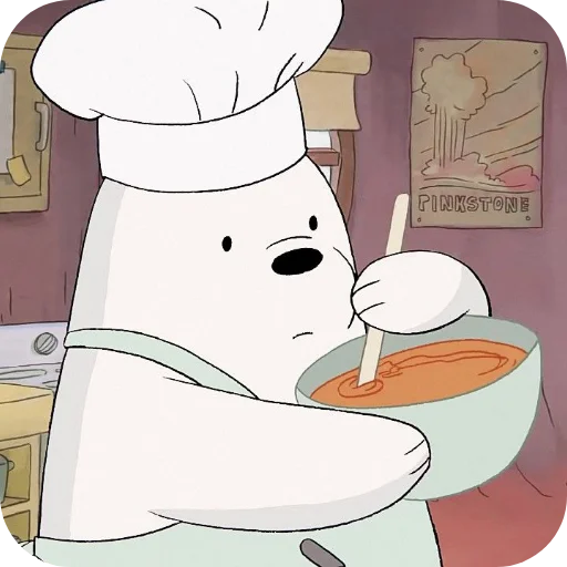 📖 Стикер «We Bare Bears» для Telegram