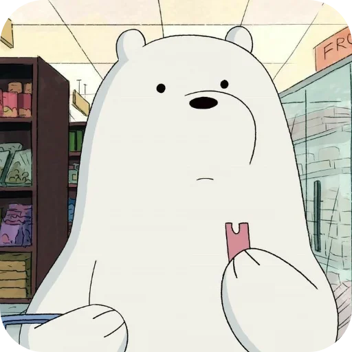 🐱 Стикер «We Bare Bears» для Telegram