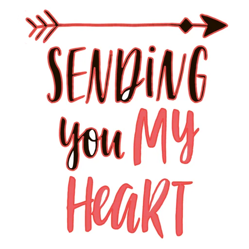 😍 Стикер «Be My Valentine» для Telegram