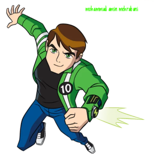 👱 Стикер «Ben 10- persian» для Telegram