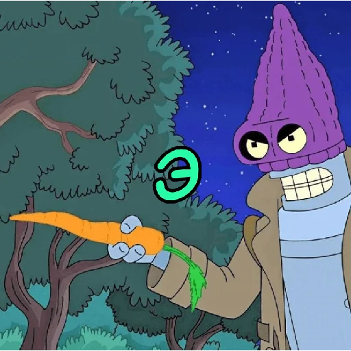 🤨 Стикер «BENDER» для Telegram
