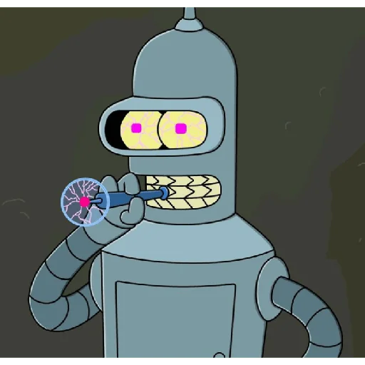 🚬 Стикер «BENDER» для Telegram