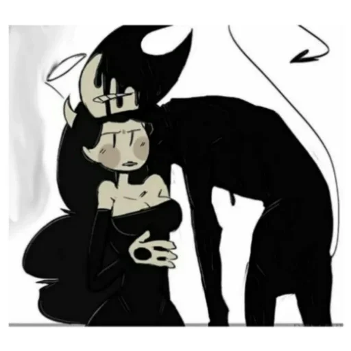 🖤 Стикер «Бенди Жиза» для Telegram