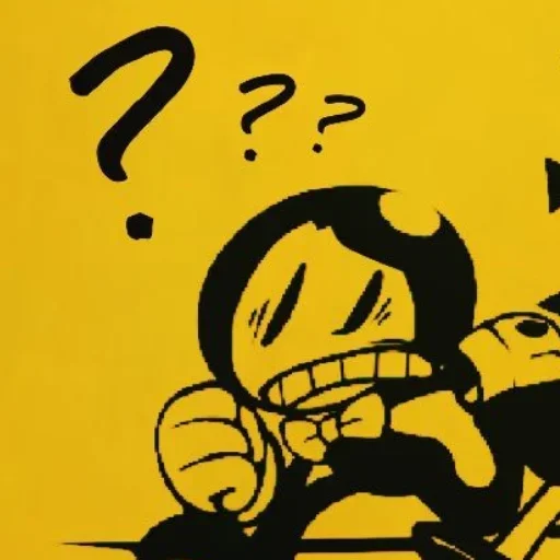 ❔ Стикер «Bendy!» для Telegram