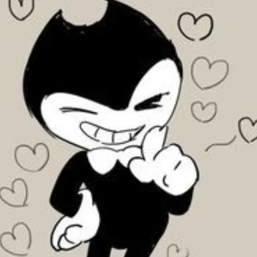 💗 Стикер «Bendy!» для Telegram