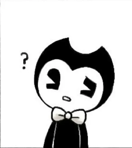 ❔ Стикер «Bendy!» для Telegram