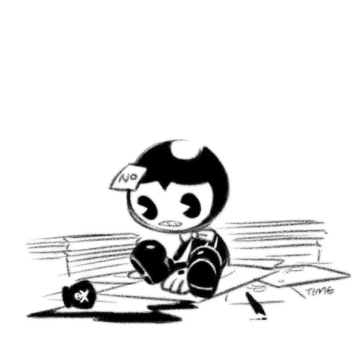 🖋 Стикер «Bendy!» для Telegram