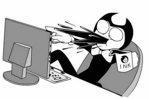 🖋 Стикер «Bendy!» для Telegram