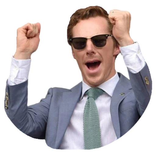 🥳 Стикер «Benedict Cumberbatch» для Telegram