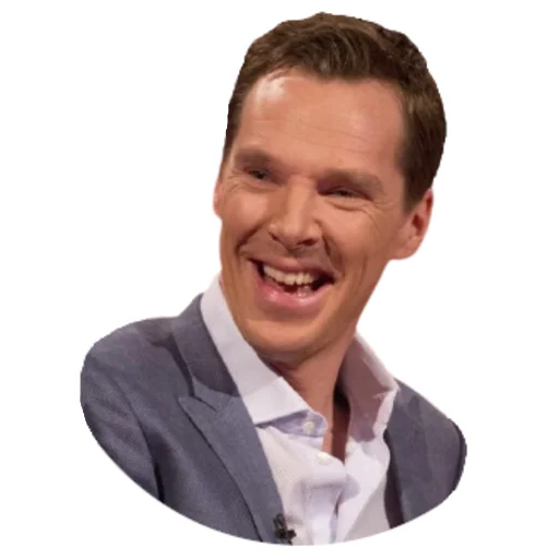😄 Стикер «Benedict Cumberbatch» для Telegram