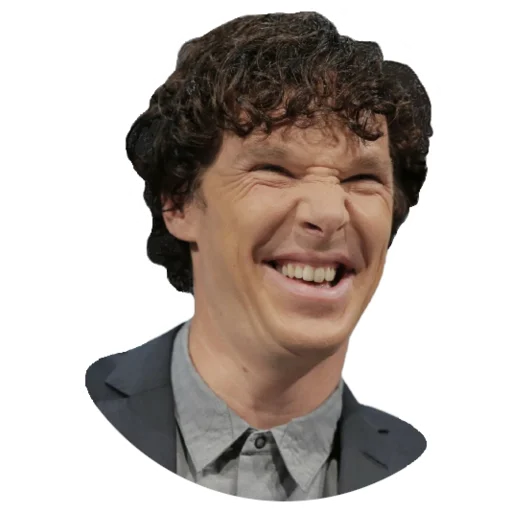 😁 Стикер «Benedict Cumberbatch» для Telegram