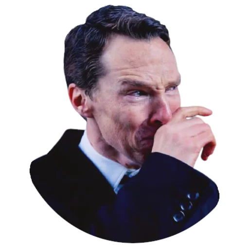 😭 Стикер «Benedict Cumberbatch» для Telegram