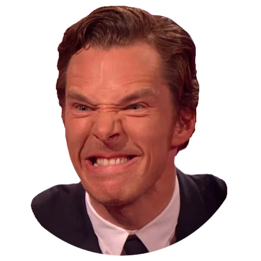 🥴 Стикер «Benedict Cumberbatch» для Telegram