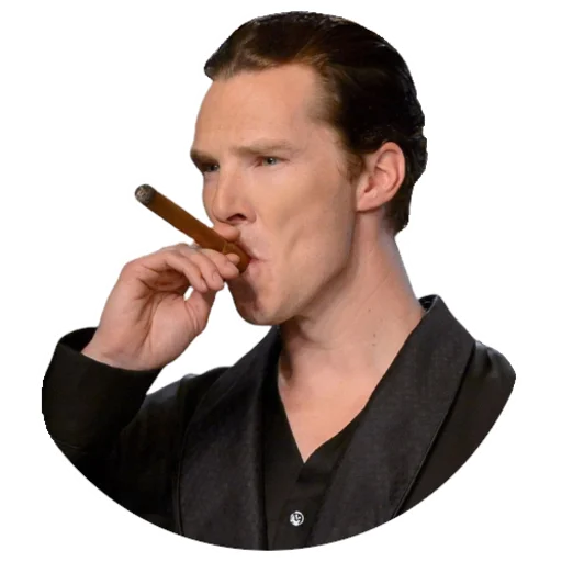 🚬 Стикер «Benedict Cumberbatch» для Telegram