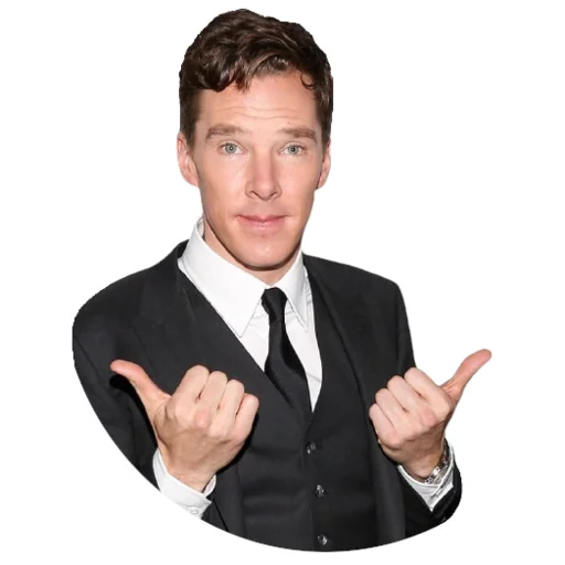 👍 Стикер «Benedict Cumberbatch» для Telegram