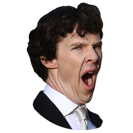 🥱 Стикер «Benedict Cumberbatch» для Telegram