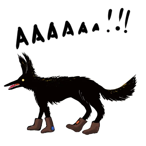 😱 Стикер «Benedikt dog пес Бенедикт» для Telegram