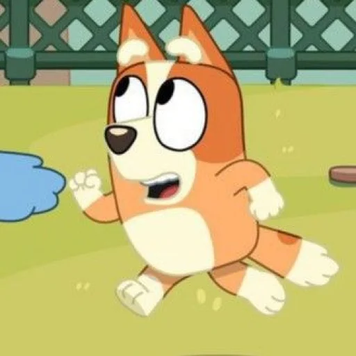🏃‍♀️ Стикер «Bluey Блуи» для Telegram