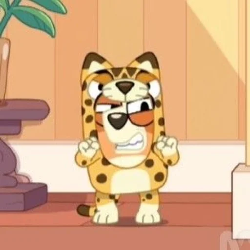 🐅 Стикер «Bluey Блуи» для Telegram