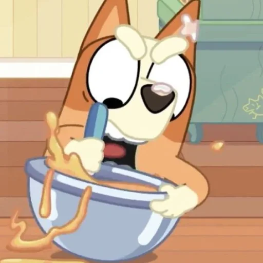 😤 Стикер «Bluey Блуи» для Telegram