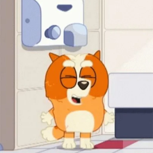 🥴 Стикер «Bluey Блуи» для Telegram