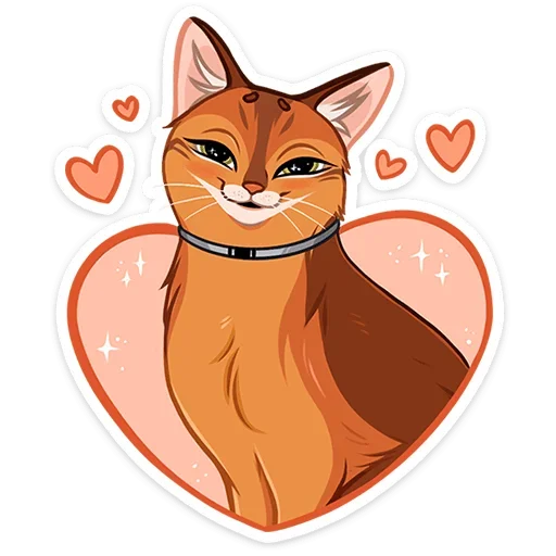 ❤ Стикер «Бенгал и Сомали» для Telegram