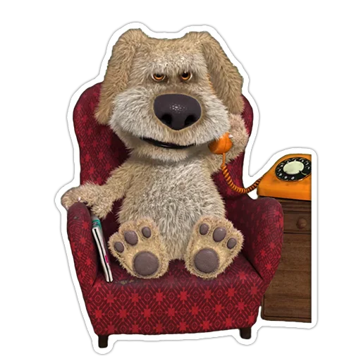 ☎️ Стикер «Benthedog» для Telegram