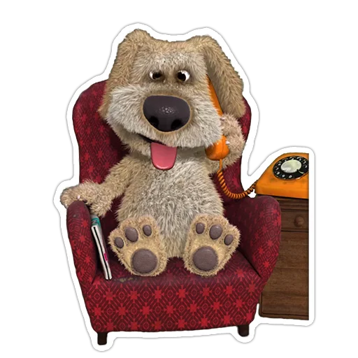 🤪 Стикер «Benthedog» для Telegram