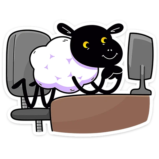 🐏 Стикер «Бенджи» для Telegram