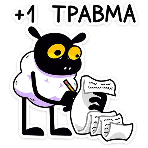 🐏 Стикер «Бенджи» для Telegram