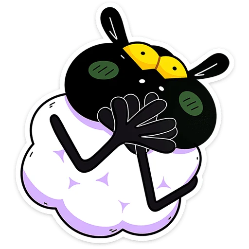 🐏 Стикер «Бенджи без надписей» для Telegram