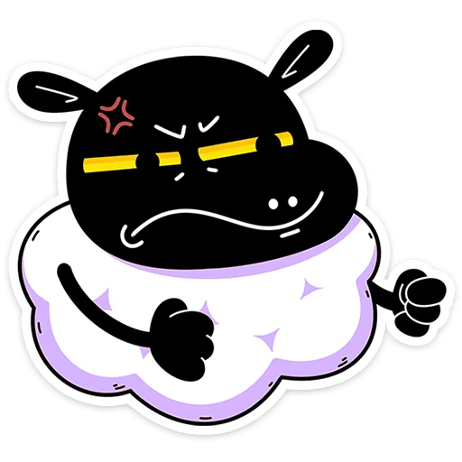 🐏 Стикер «Бенджи без надписей» для Telegram