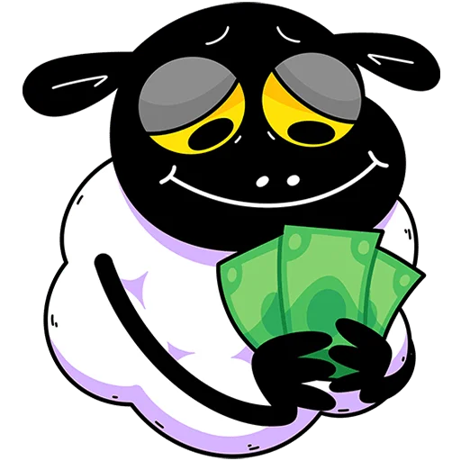 🤑 Стикер «Бенджи Без Текста» для Telegram