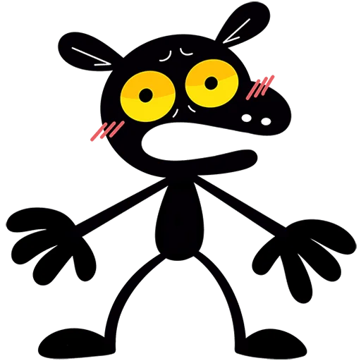 😨 Стикер «Бенджи Без Текста» для Telegram