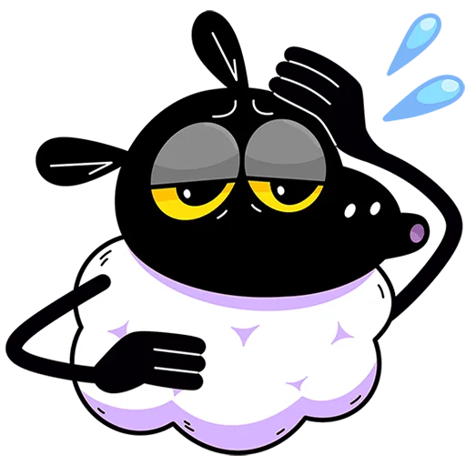 😮‍💨 Стикер «Бенджи Без Текста» для Telegram