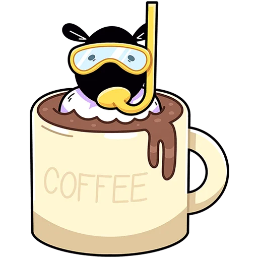 ☕️ Стикер «Бенджи Без Текста» для Telegram