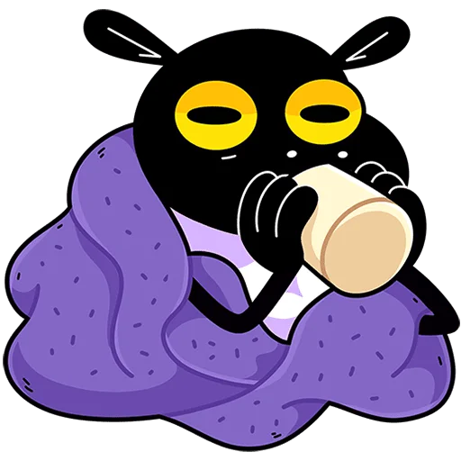☕️ Стикер «Бенджи Без Текста» для Telegram
