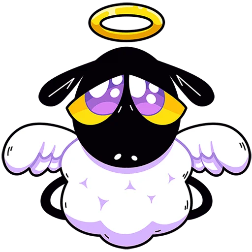 😇 Стикер «Бенджи Без Текста» для Telegram
