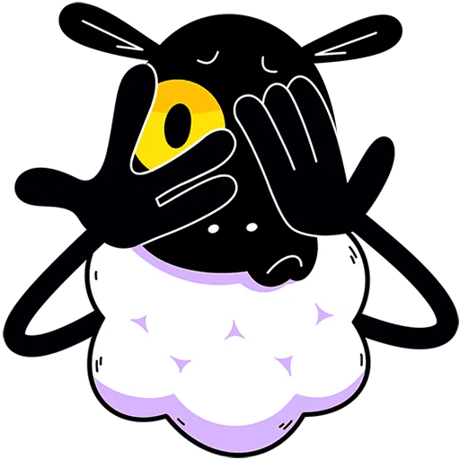 🫣 Стикер «Бенджи Без Текста» для Telegram