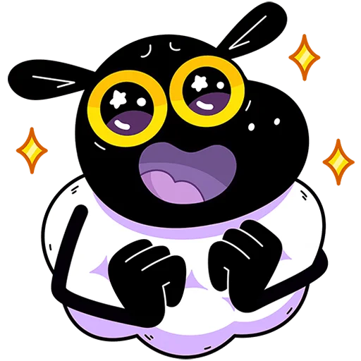 🤩 Стикер «Бенджи Без Текста» для Telegram